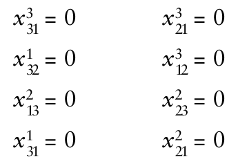 x3 x3 31 = 0 21 = 0 x1 x3 32 = 0 12 = 0 x2 x2 13 = 0 23 = 0 x1 x2 31 = 0 21 = 0